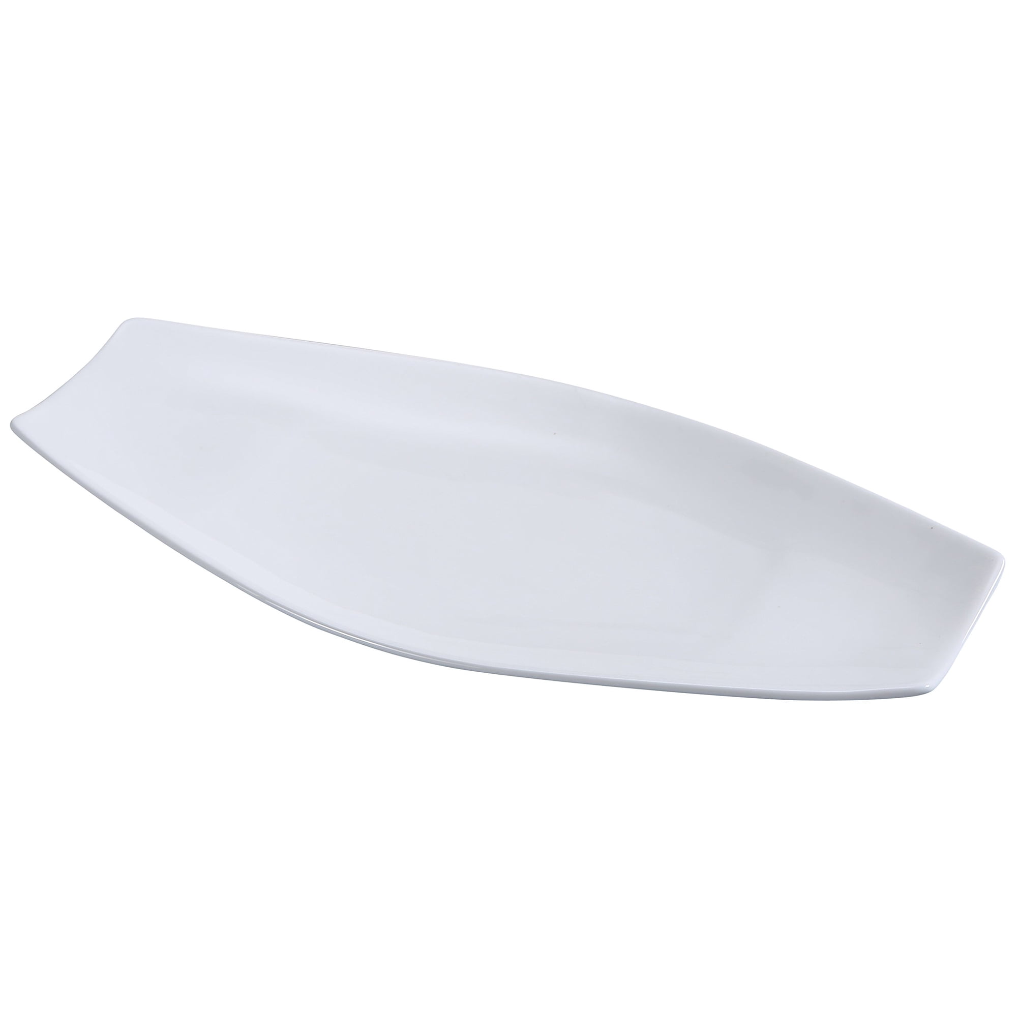 Bandeja Yanco Fuji Fu-807 De Porcelana Blanca, 6 X 3 Pulgadas, Paquete De 36