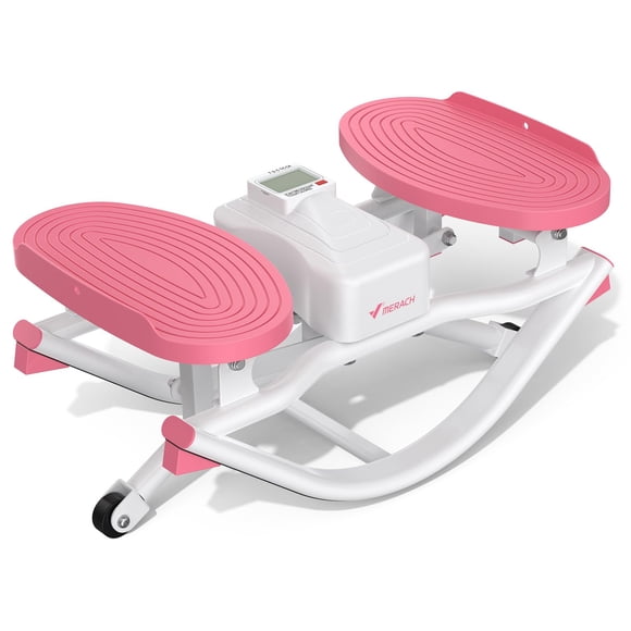 MERACH Stepper oscilante 3D con bandas de resistencia