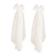 thumbnail image 2 of 2 Uds Velos De Hombro Para Boda Suministros De Decoración Para Fiestas Chal Mujer Malla Suave Tul Beige Blanco, 2 of 3