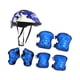 thumbnail image 3 of 7pcs/set Casco para bicicletas para niños Ligero resistente a la resistencia de los equipos de amortiguadores respirables Protector de la adolescencia Azul, 3 of 5