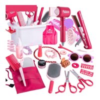 Babyluna - Set De Juguete Salón De Belleza Y Maquillaje 47 Piezas