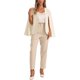 thumbnail image 2 of BLAZER CON MANGAS DE CAPA INSPIRE CHIC para el trabajo de negocios de mujeres Chaqueta casual abierta M Blanca, 2 of 6