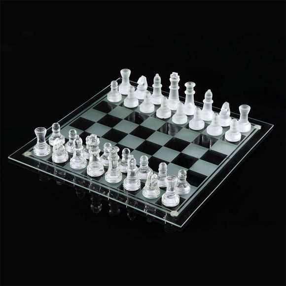 Juego de ajedrez Ziphia Elegant de 10 vasos para todas las edades con tablero