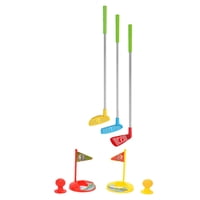 Ioensy - Juego De Golf Para Niños, 2 Banderas, 2 Camisetas, Juegos Educativos De Juguetes De Golf Para Juguetes De Pelota De Interior