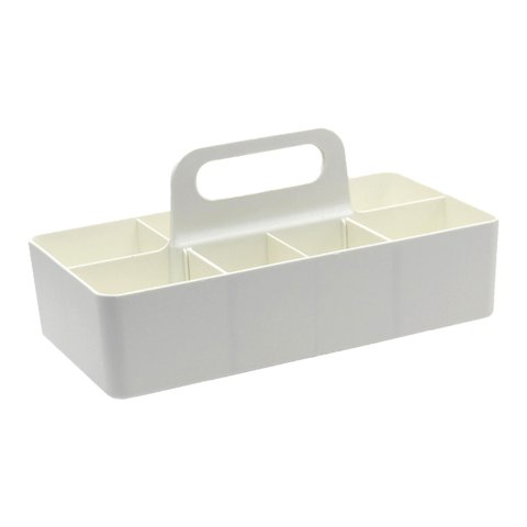 Magideal - Caja De Almacenamiento, Caja Organizadora, Divisor De , Caja De Acabado De Clasificación De Rejilla Múltiple Para Armarios, Suministros Escolares , Blanco