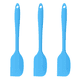 thumbnail image 1 of Cuchara de silicona, espátula, cuchara, raspador para cocinar, mezclar, hornear y servir, juego de 3, 1 of 5