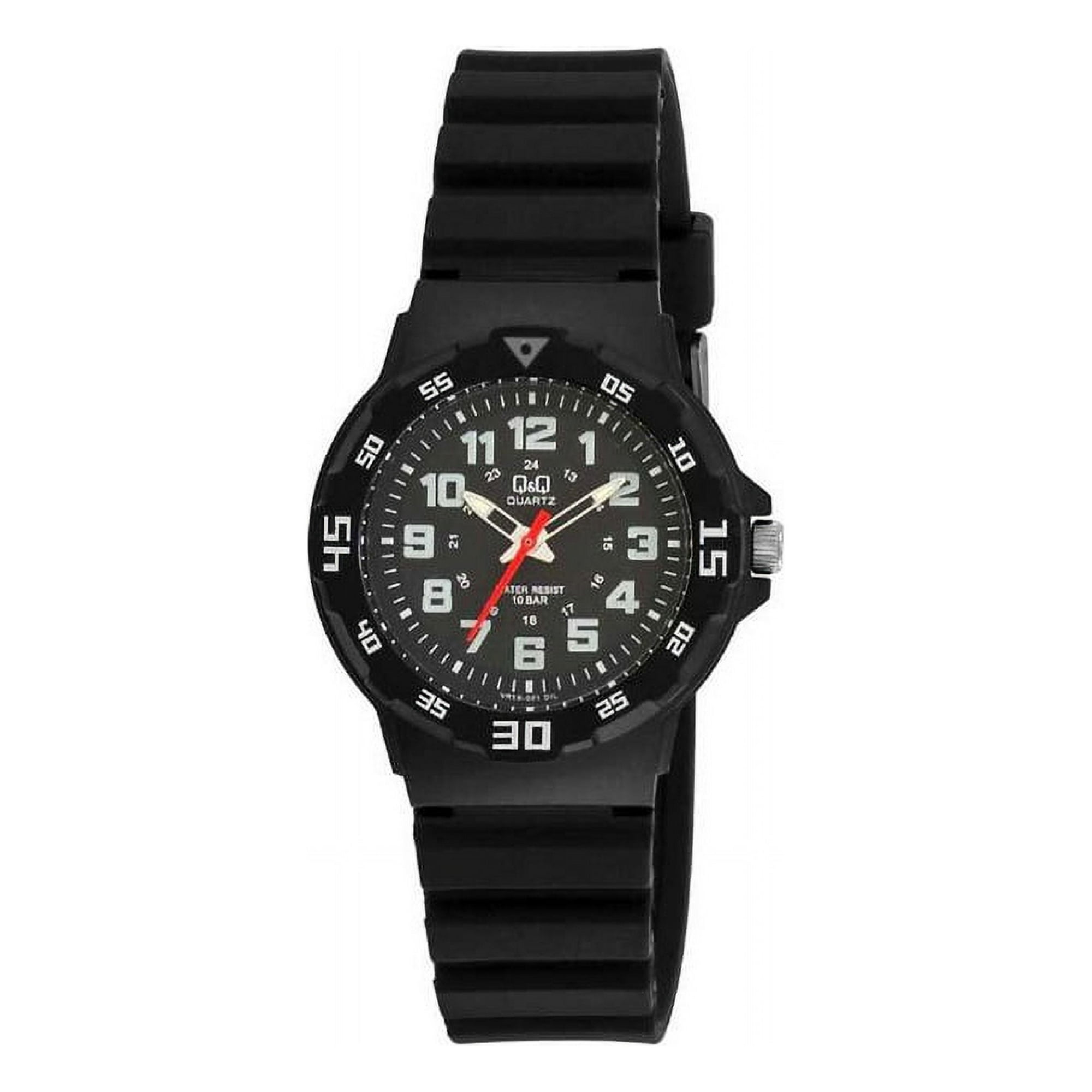 Reloj Vr19j001y Análogo Negro Q&q