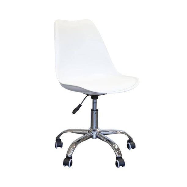 Silla de Oficina Ergonómica Shanghai Blanca Altura Ajustable