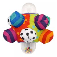 Genérico - Sonajero Sensorial Juguete Colorido Pelota Peluche Bebe Lau