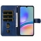 thumbnail image 3 of Funda con Cremallera para Samsung Galaxy A05s, Carcasa Cartera de Cuero PU con Soporte y Tarjetero, 3 of 6