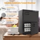 thumbnail image 4 of Calentador de toallas calientes SalonDepot, 46 L, gran capacidad (negro), 4 of 6