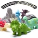 thumbnail image 2 of Juguetes de Baño Hely Cancy Moldes de Dinosaurios Sin BPA para Niños de 4 a 8 Años 12 Piezas, 2 of 7