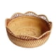 thumbnail image 1 of Cuenco De Almacenamiento De Mimbre, Bandeja De Mimbre Tejida A Mano Para Verduras, Bebidas, Aperitivos M, 1 of 3