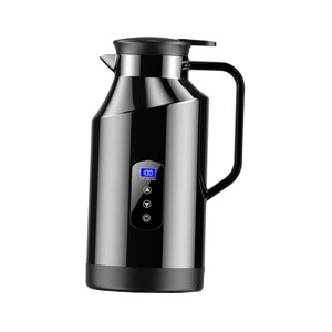 Magideal - Hervidor De Agua Para Coche, Calentador De Café De Acero Inoxidable, Taza Para Beber, Taza De Viaje Portátil Con Calefacción Para Coche De 1,2 L, Para Carros