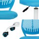 thumbnail image 5 of Silla de Escritorio Altura Regulable y Ruedas Celeste, 5 of 6