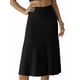 thumbnail image 1 of INSPIRE CHIC Falda de Punto A-Line para Mujer con Cintura Alta Elástica y Tejido Elástico, Falda Midi de Suéter XL Negro, 1 of 6