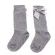 thumbnail image 2 of Baby Girls rodilla calcetines altos Bowknot Toddler Babies calcetines escuela 0-2T gris, 2 of 5