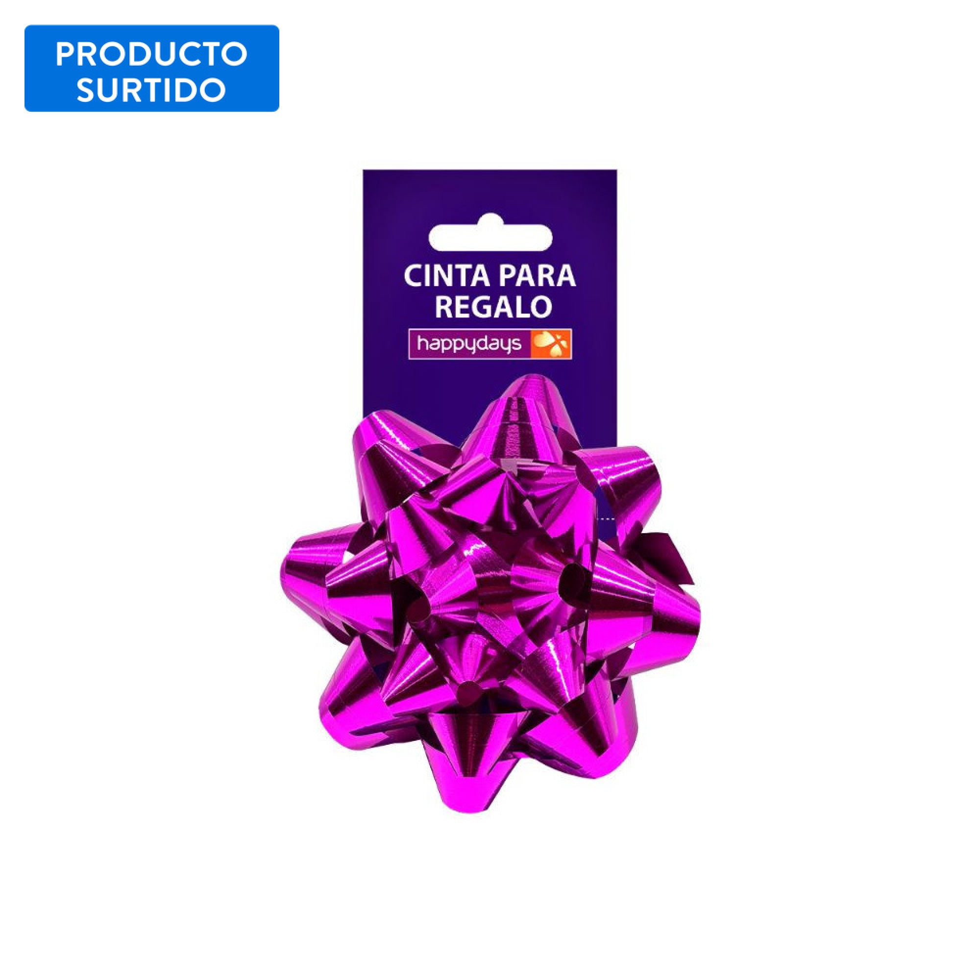 Cinta De Regalo Estrella, Producto Surtido, 1 Un 1 Un Happydays