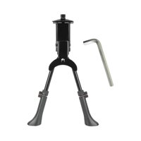 Magideal - Soporte Para Bicicletas De Dos Patas, Soporte Para Piernas Para Bicicletas, Reposapiés Para Estacionamiento De Bicicletas, Soporte Lateral Ligero, Sop Ajustable