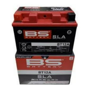 Genérico - Batería Moto Bt12B-4 / Yt12B-Bs / Ft12B-4 Bs Battery Negro