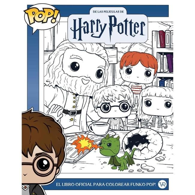 Genérico - Libro Oficial Harry Potter Para Colorear Funko Pop