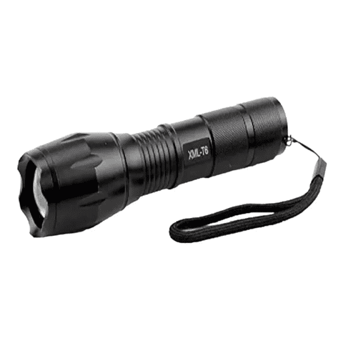 Genérico - Linterna Tactica Recargable Con Zoom Cree Led 5000 Lumens