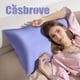thumbnail image 5 of Funda De Almohada De Seda De Seda De Morera Suave Y Transpirable Azul, 5 of 7