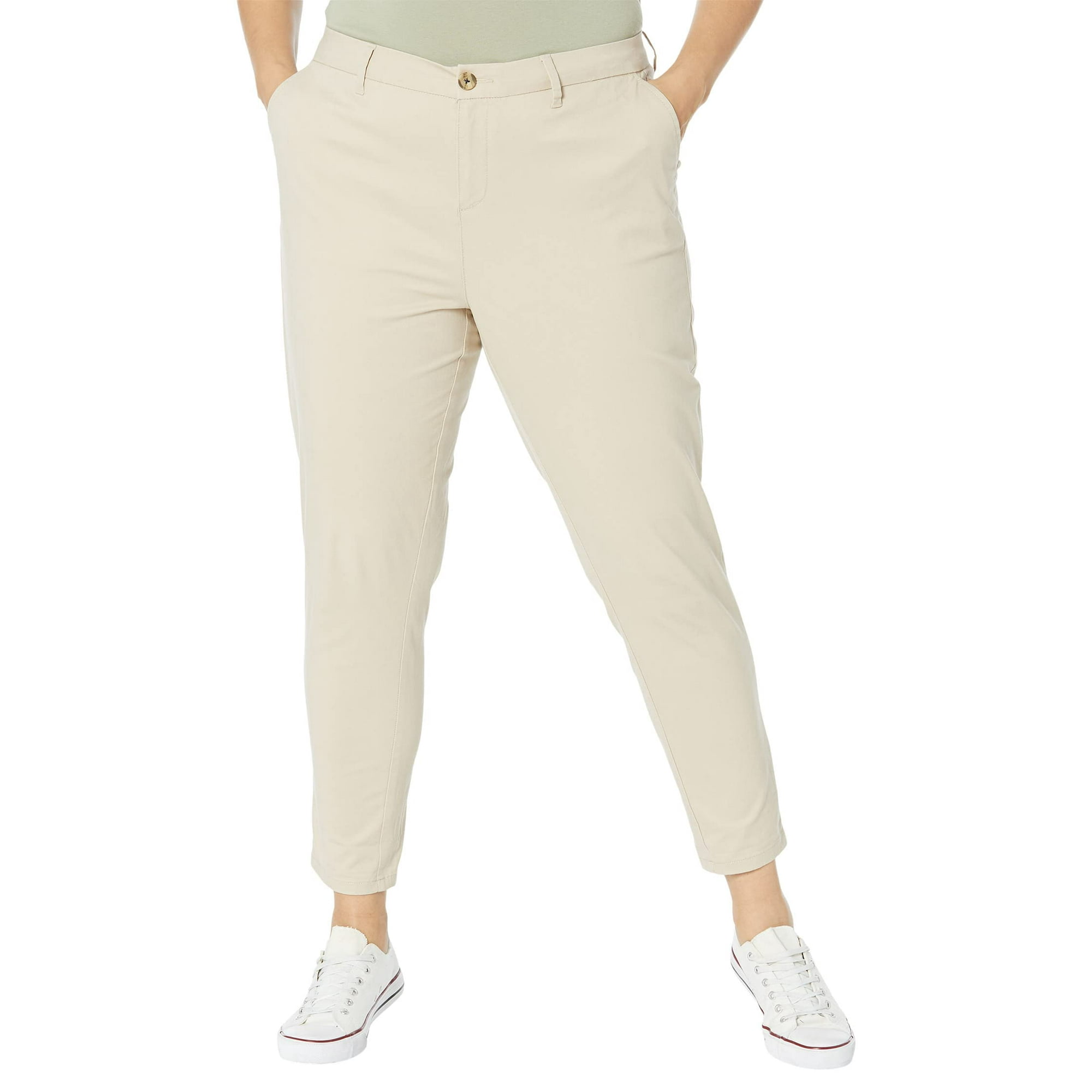 Pantalón Tommy Hilfiger De Corte Relajado Hampton Chino Para Mujer