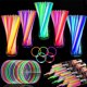 thumbnail image 1 of Glow Sticks TURNMEON 500 a granel con conectores para decoración de fiestas, 1 of 6
