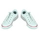 thumbnail image 1 of 1/6 Zapatos De Lona Con Cordones Zapatillas De Tacón Plano Para Figura De Acción De 12 '' Blanco, 1 of 3