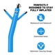 thumbnail image 4 of MOUNTO Muñeco inflable tipo tubo de repuesto azul de 8 pies, 4 of 5
