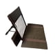 thumbnail image 3 of Silla De Playa Con Respaldo Para Camping, Ideal Para Pesca, Estadios Y Barbacoas, Color Marrón, 3 of 5