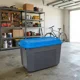 thumbnail image 2 of Caja Baúl 210 Litros Gris Con Tapa Azul Reyplast Ultraforte Resina Plástica, 2 of 8