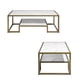 thumbnail image 4 of Mesa De Centro Marmoleada Prisma Blanco, 4 of 6