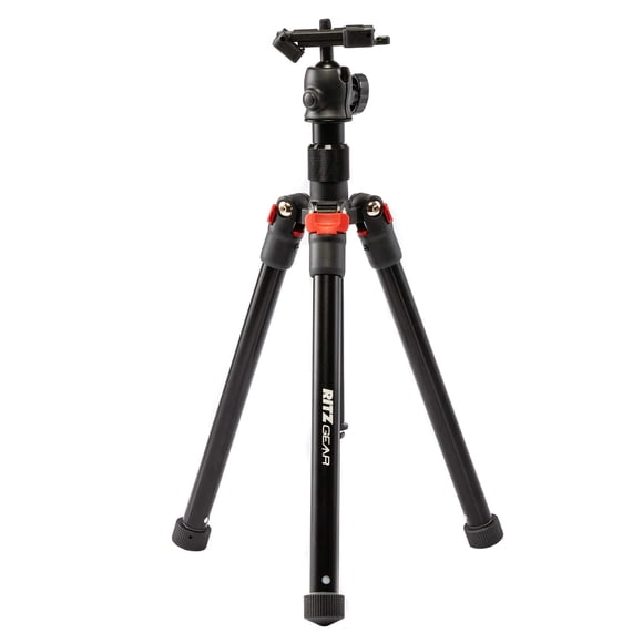 Trípode Ritz Gear Pro de 152 cm con cabezal de bola y soporte para celular