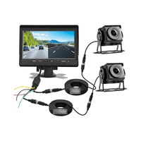 Importclick - Kit 2 Cámaras Seguridad Camión Wifi 7 Control