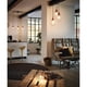 thumbnail image 3 of Lamp Colg Tarbes Negro E27 3X60W Circ, 3 of 4