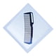 thumbnail image 3 of TITAKING Peine de Titanio para Cabello y Barba - Metal Duradero EDC, Azul, 3 of 5