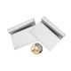 thumbnail image 1 of Herramienta de cocina de acero inoxidable para raspar y picar alimentos, 2 unidades, 1 of 7