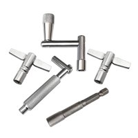 Bothyi - 5 Uds Llaves De Tambor Con Llave Para Accesorios De Instrumentos De Percusión De Tambor