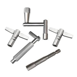 Bothyi - 5 Uds Llaves De Tambor Con Llave Para Accesorios De Instrumentos De Percusión De Tambor