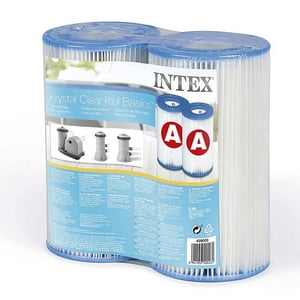 Intex - Cartucho Filtro Tipo A Para Bomba Pack 2 Unidades Filter Cartridge
