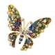 thumbnail image 5 of Drinestone Colorido Esmalte Mariposa Boda Boda Broche Joyería De Las Muchachas, 5 of 5