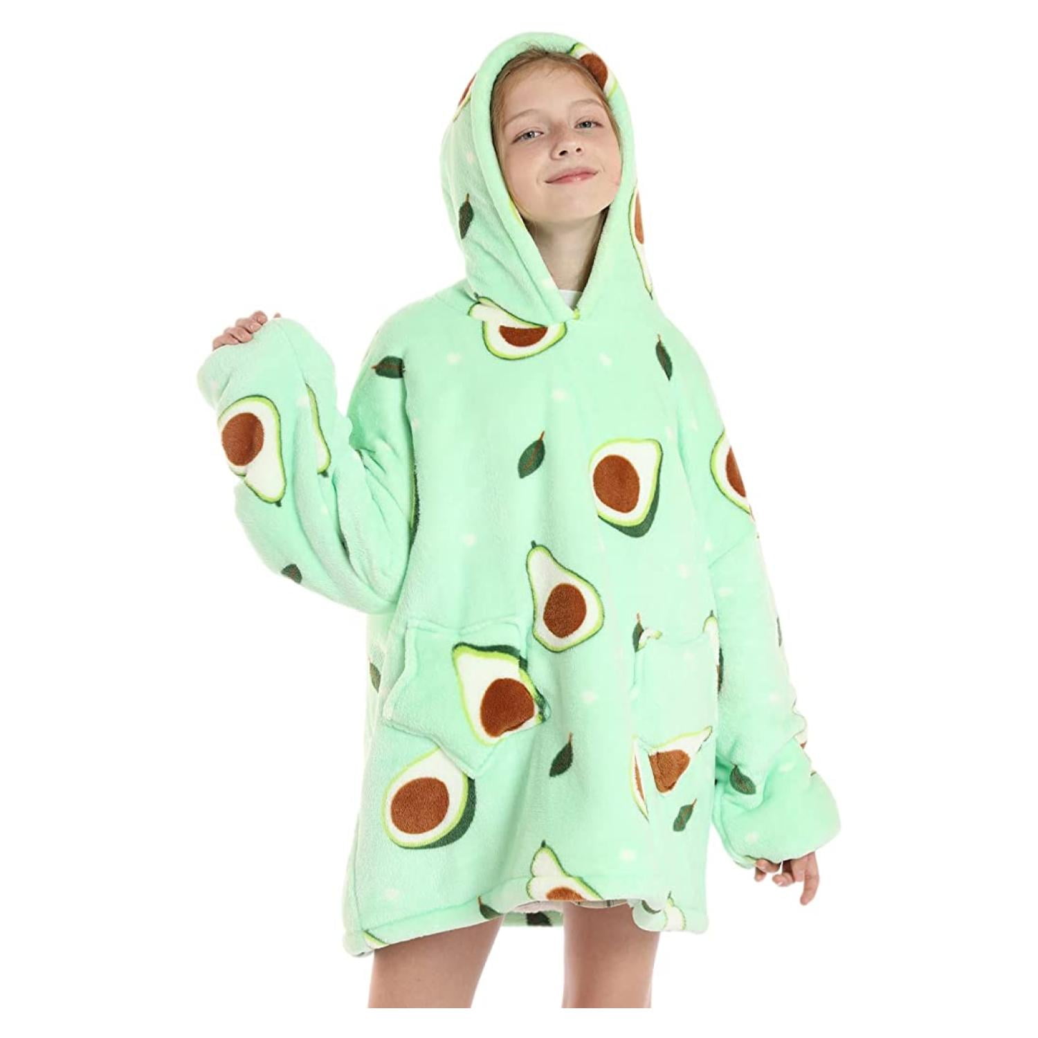 Total E-commerce - Poleron De Polar Manta Para Invierno Infantil Verde Palta