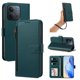 thumbnail image 1 of Funda con Billetera para [Xiaomi Redmi 15C 4G/5G] con Bolsillo Zipper y Tarjetero Verde pavo real, 1 of 6