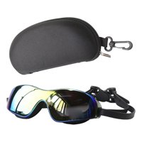 Ioensy - Gafas De Natación Profesionales Antideslizante Marco De Gafas De Buceo Chapado En Negro