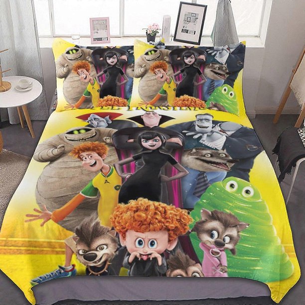 Hotel Transylvania 3 Pieces Bedding Se Soft Comforter Se Decor Bedroom Gif