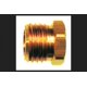 thumbnail image 1 of Tuerca cónica invertida JMF de latón de 1/4 pulg. (6 mm) de diámetro, 1 of 1