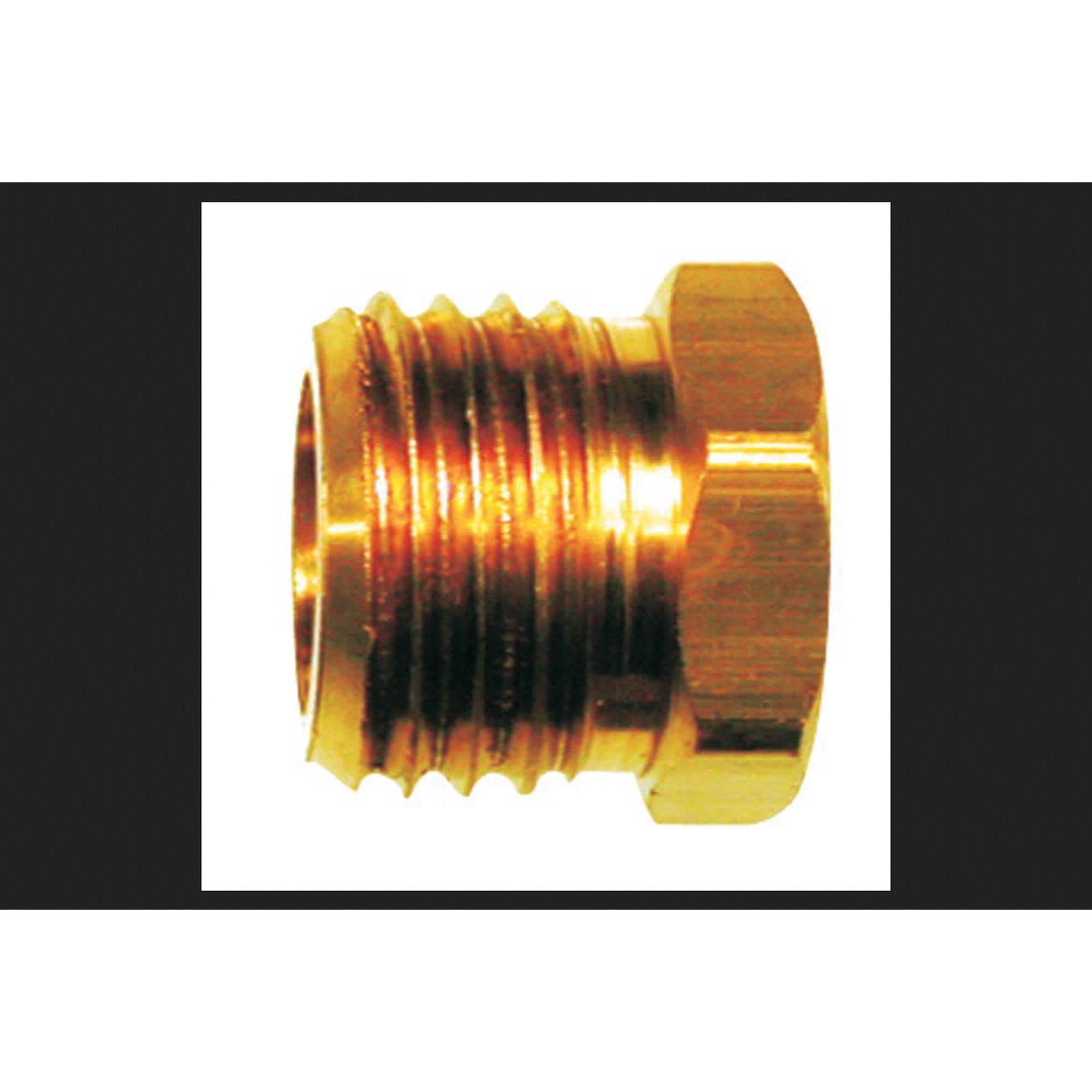 Tuerca Cónica Invertida Jmf De Latón De 1/4 Pulg. (6 Mm) De Diámetro