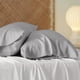 thumbnail image 4 of Fundas de almohada Bedsure tamaño king rayón bambú gris claro, 4 of 6